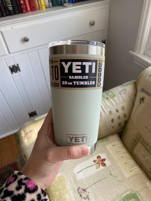 Yeti Rambler 20oz Tumbler - Camp Green SeriousFishing.com