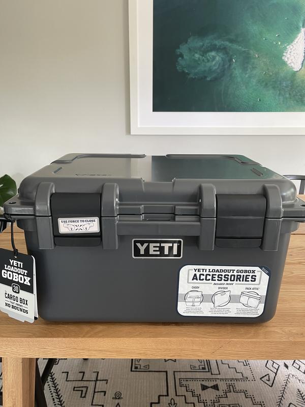 Loadout Gobox 60 Charcoal Gear Case by YETI at Fleet Farm