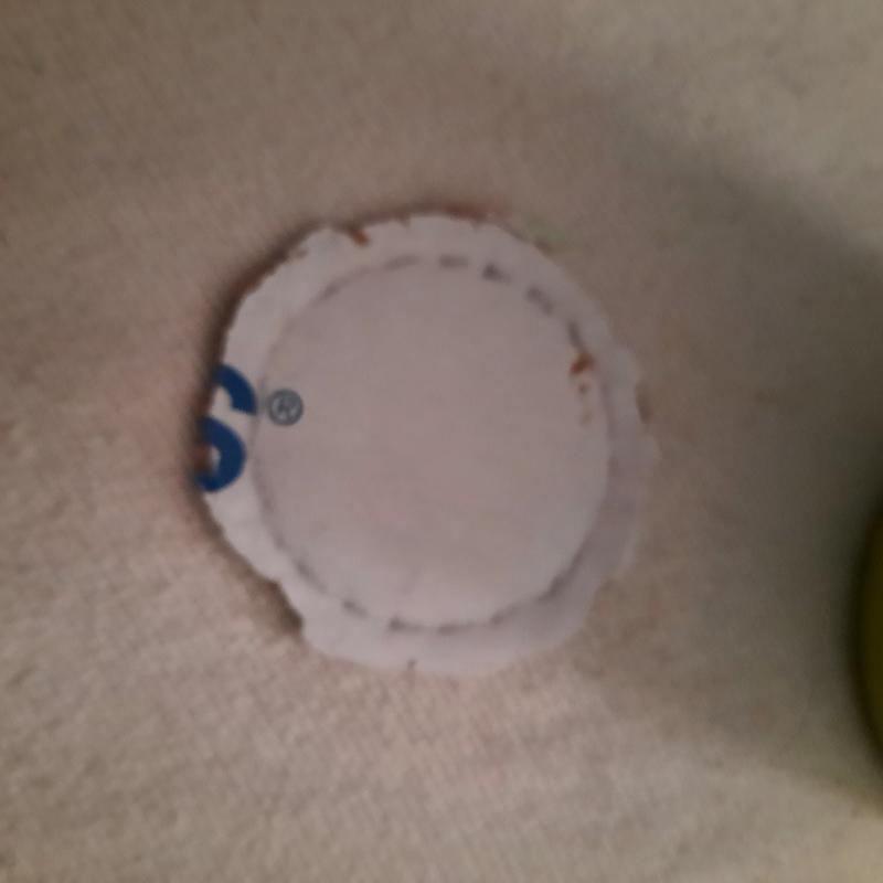 Photo submitted with review of product