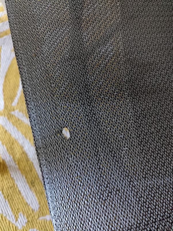 Photo submitted with review of product