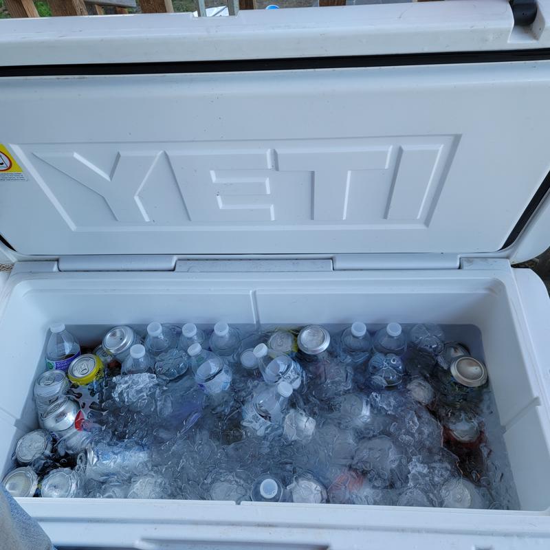 Yeti 110 iced down store with silver bullets meaning