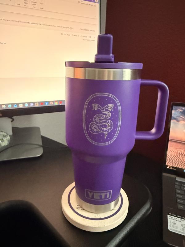 YETI 30 oz Travel Straw Mug w/ Quick-Flip Lid