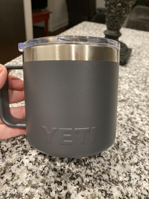 YETI 14 oz Rambler Mug with MagSlider Lid, Charcoal - 21071501181