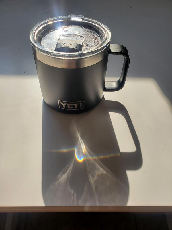 YETI Rambler 10 Oz Stackable Mug With Magslider Lid YRAM10MS Black