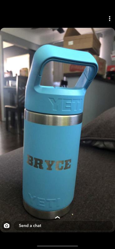 Yeti Rambler Jr. Kids Water Bottle with Color-Matched Straw Yeti Rambler Jr. Kids Water Bottle with Color-Matched Straw