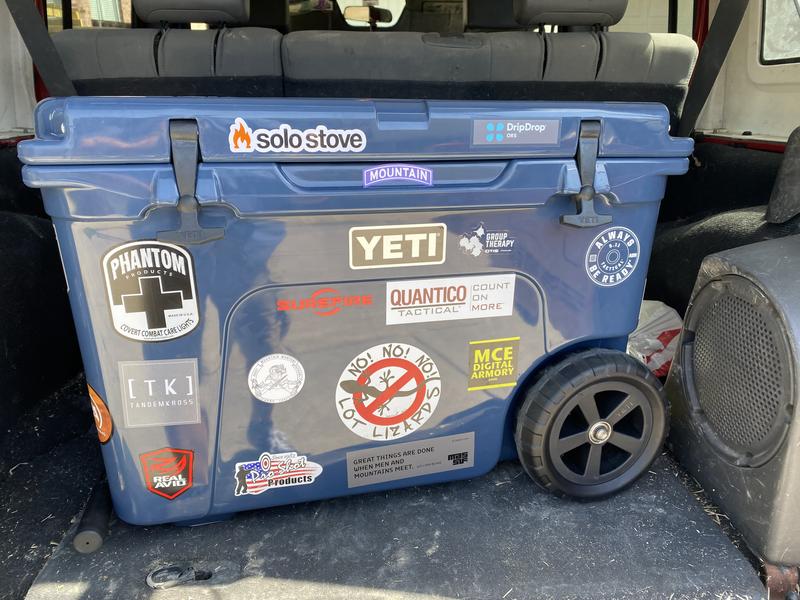 YETI Tundra Haul Wheeled Insulated Chest Cooler, Navy in the Portable  Coolers department at