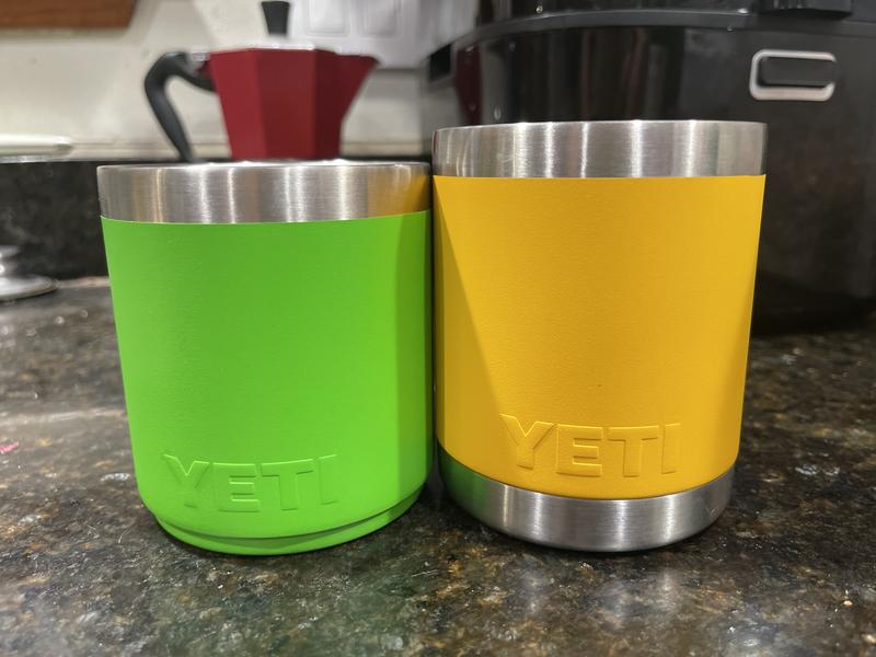 Rambler Lowball 10 oz White Tumbler w/MagSlider Lid by YETI at Fleet Farm