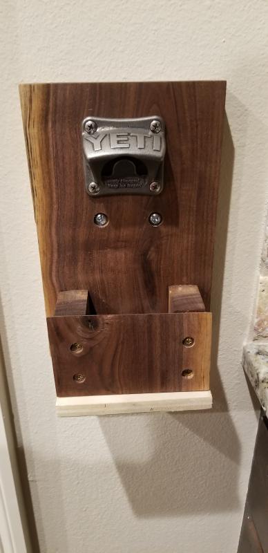 YETI Wall or Cooler Mounted Bottle Opener - Nature tee