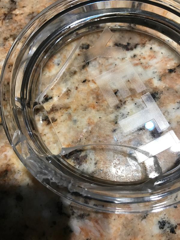 Photo submitted with review of product