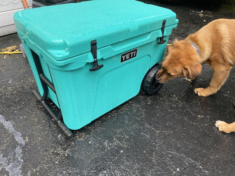 YETI Tundra Haul Wheeled Insulated Chest Cooler, Harvest Red at