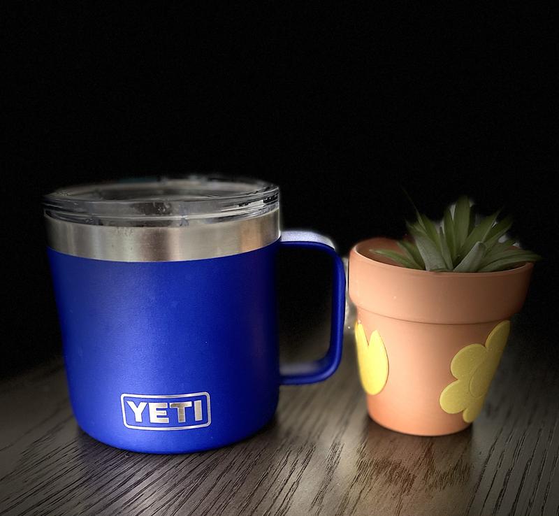 YETI 14 oz Rambler Mug with MagSlider Lid, Charcoal - 21071501181