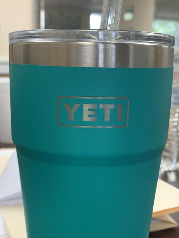 YETI 26 oz Rambler Stackable Cup With Straw Lid - 21071501165