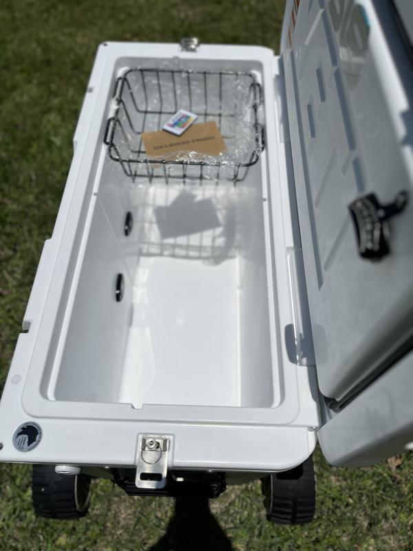 YETI Tundra 110 Insulated Chest Cooler, White in the Portable