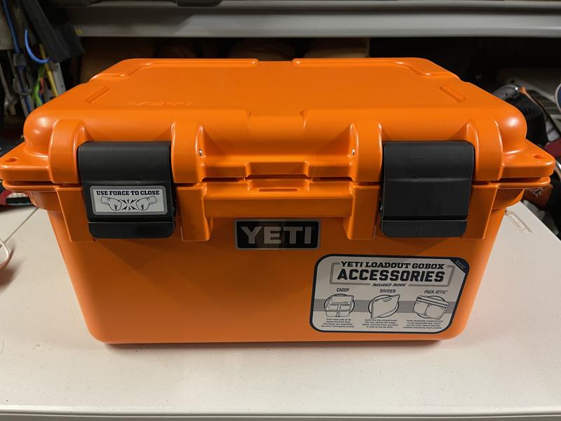 Yeti Loadout GoBox 30 2.0 Gear Case King Crab Orange