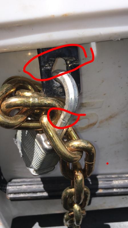 Photo submitted with review of product