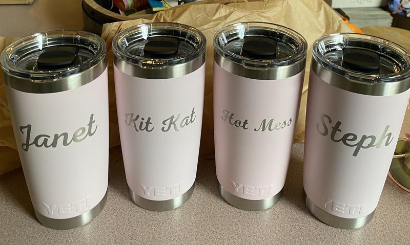 Personalized YETI® Rambler® 20 oz Tumbler – Etchified