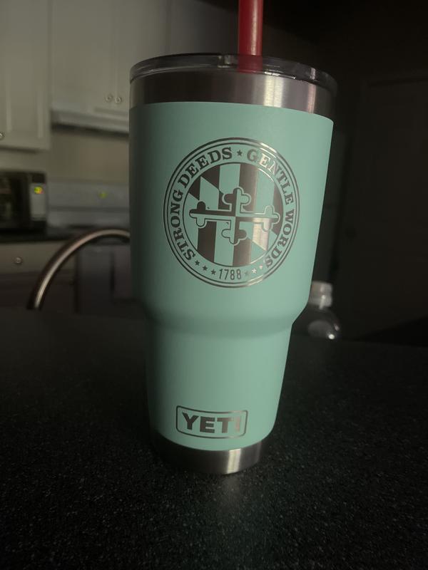 YETI 30 oz Rambler Tumbler with MagSlider Lid, Rescue Red