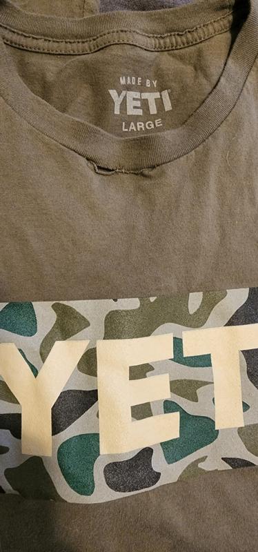 YETI / Duck Camo Long Sleeve Sunshirt - Green - M