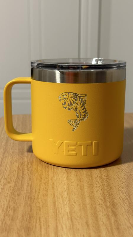 YETI 14 oz Rambler Mug with MagSlider Lid, Charcoal - 21071501181