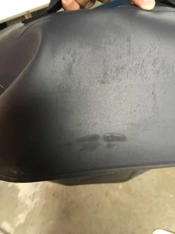 Photo submitted with review of product