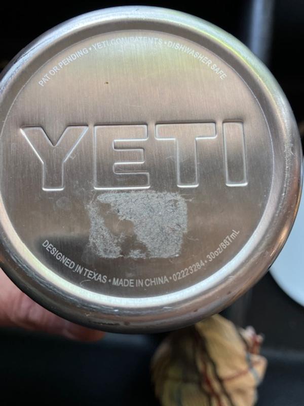 30oz Yeti Wisconsin Badgers Engraved Stainless Steel Thermos