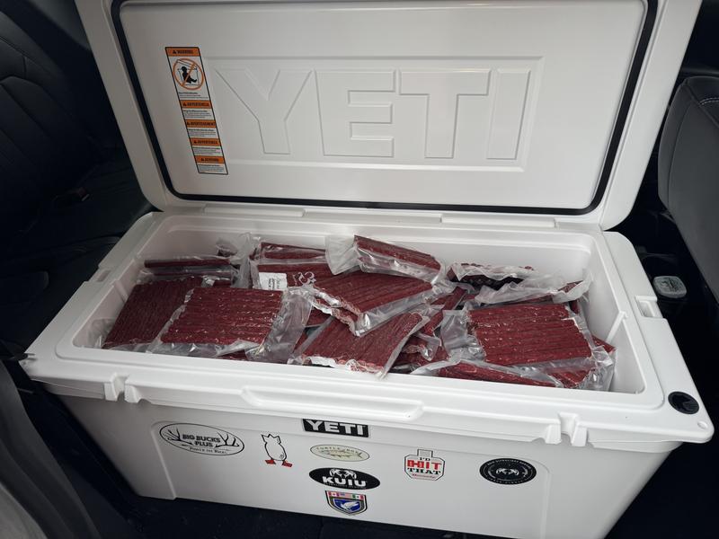 Keeps the bear sticks cold! Love my yeti!