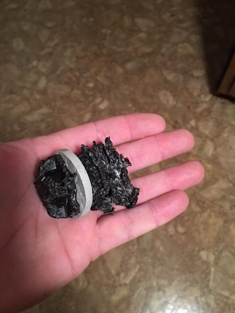 Photo submitted with review of product