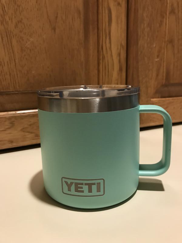 YETI 14 oz Rambler Mug with MagSlider Lid, Charcoal - 21071501181