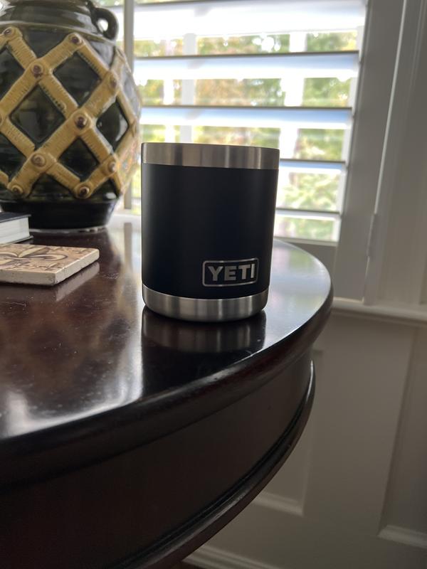 YETI Navy Rambler 10 oz Stackable Lowball Tumbler