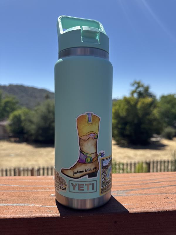 YETI Rambler 769 ML Colour Cap Insulated Water Bottle