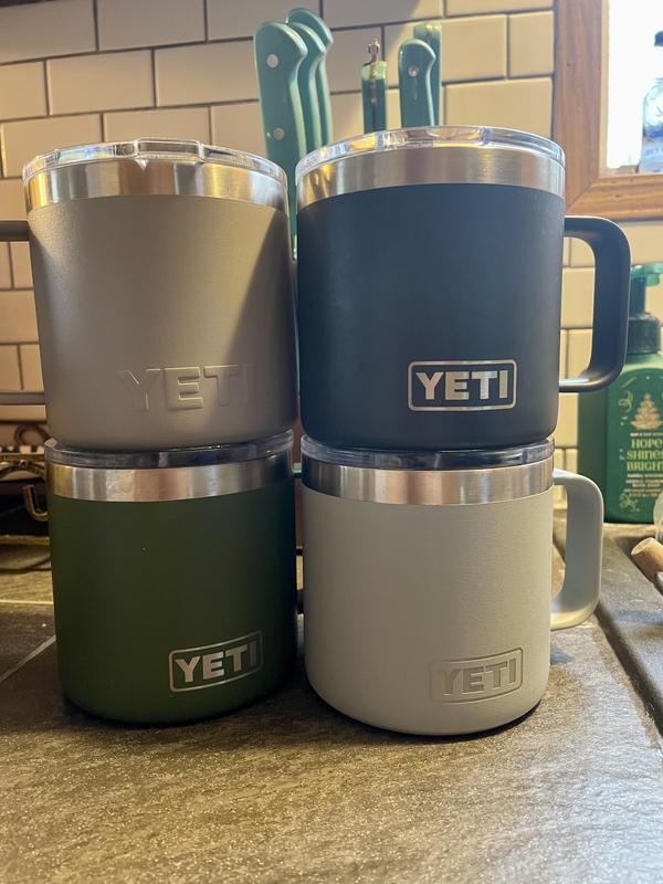 YETI 14 oz Rambler Mug with MagSlider Lid, Charcoal - 21071501181