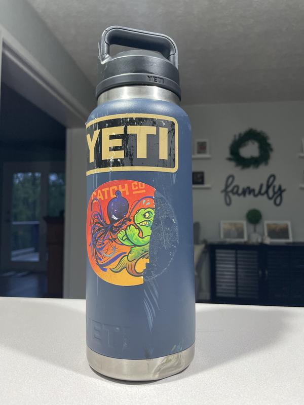 YETI Rambler Tahoe Blue 36 oz. Insulated Bottle Stainless Steel