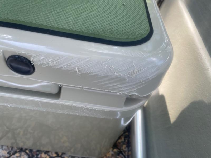 Photo submitted with review of product
