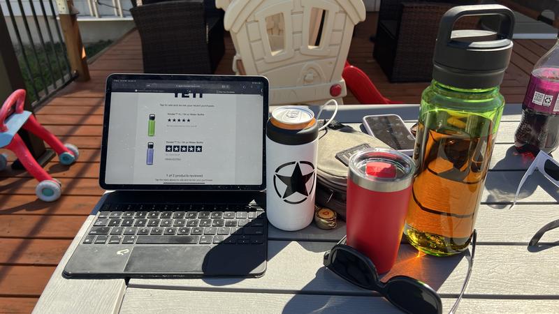 Photo submitted with review of product