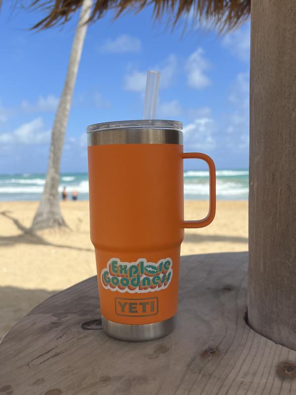 Yeti Rambler Mug with Straw Lid - 25 oz - King Crab Orange Yeti Rambler Mug with Straw Lid - 25 oz - King Crab Orange