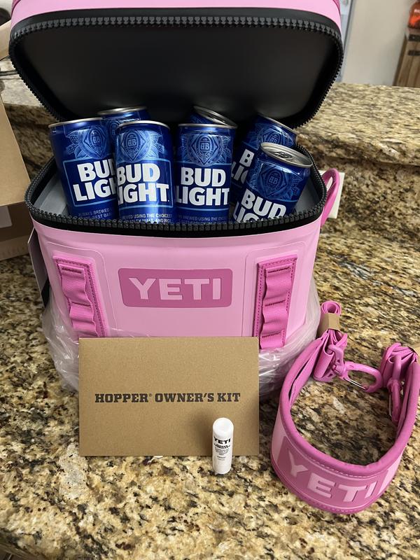 YETI Hopper Flip 12 Cooler with Top Handle - LE Harbor Pink