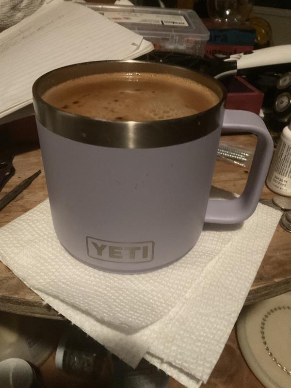 Custom Engraved YETI Rambler 14oz Stackable Mug with Magslider Lid –  Curated by Kayla