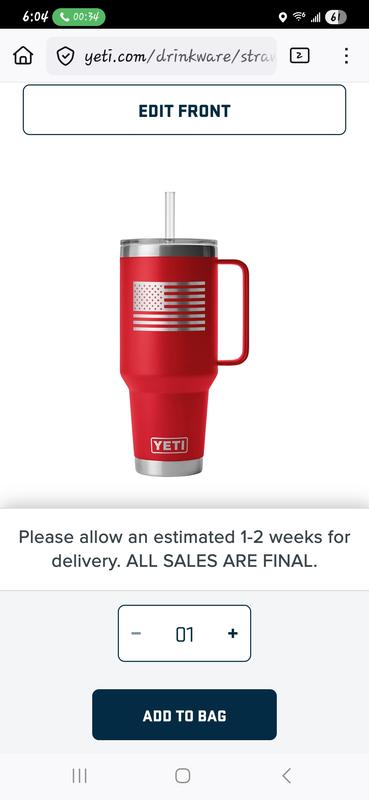 Photo submitted with review of product