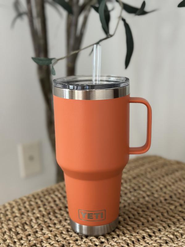 YETI Rambler 35oz Straw mug Red