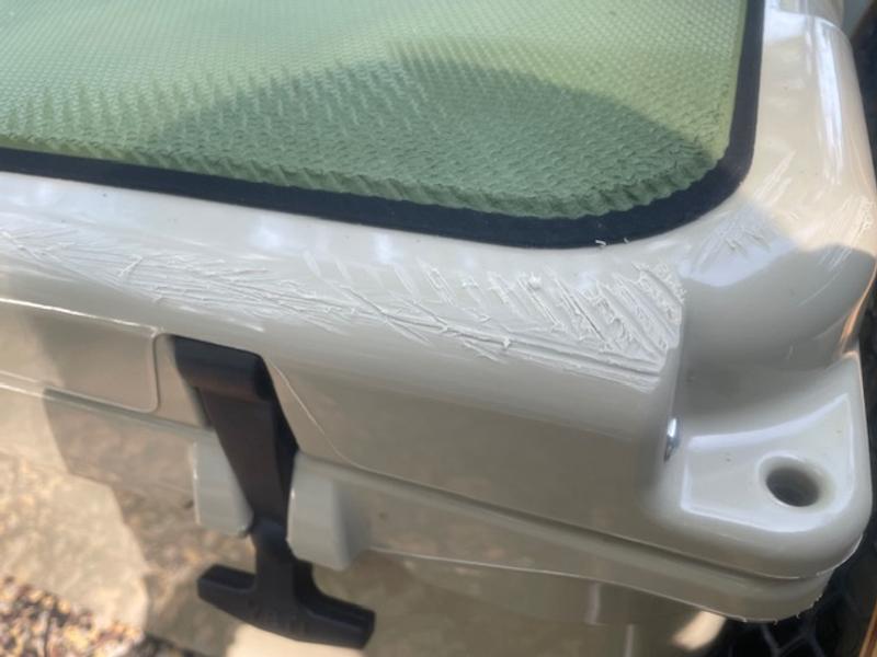 Photo submitted with review of product