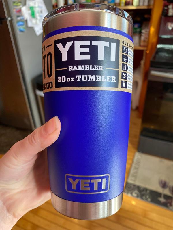 YETI Royal Blue Rambler 20 oz Tumbler