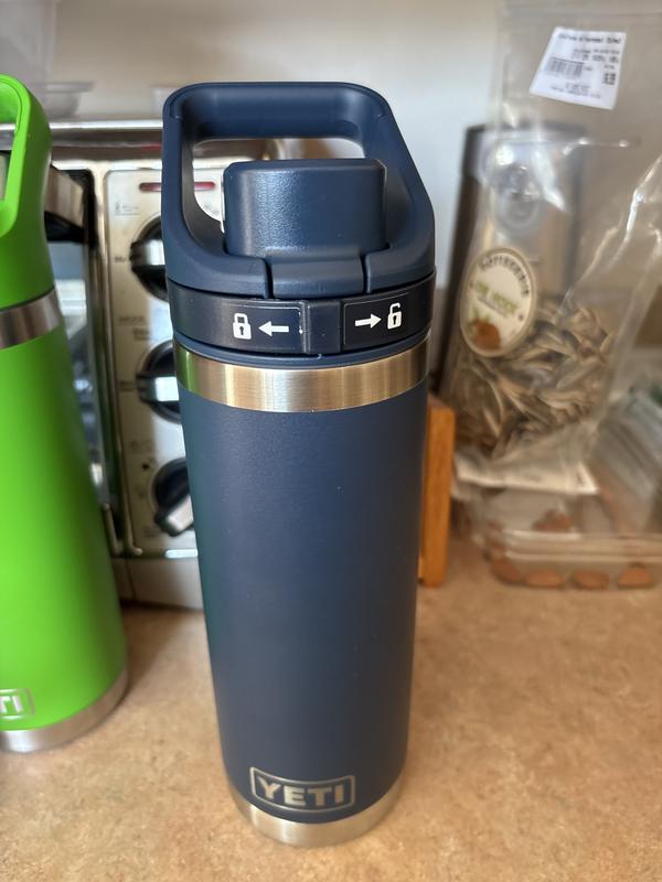 YETI Rambler 18 oz Insulated Water Bottle w/ Flip Chug Cap