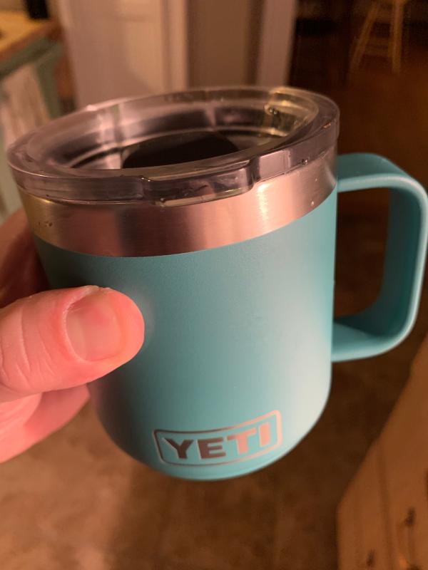 YETI Rambler 10 Oz Stackable Mug With Magslider Lid YRAM10MS Black