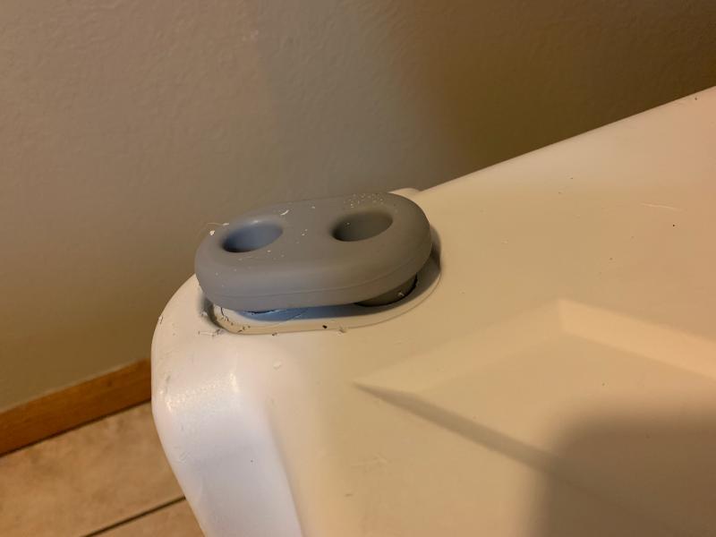 Photo submitted with review of product