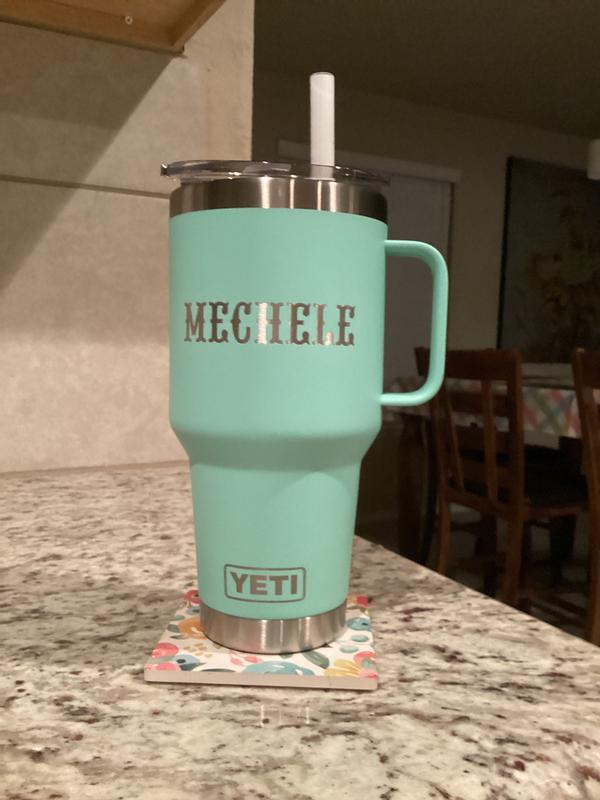 Yeti Rambler 25 oz. Mug w. Straw & TLAW Logo - Charcoal - Great