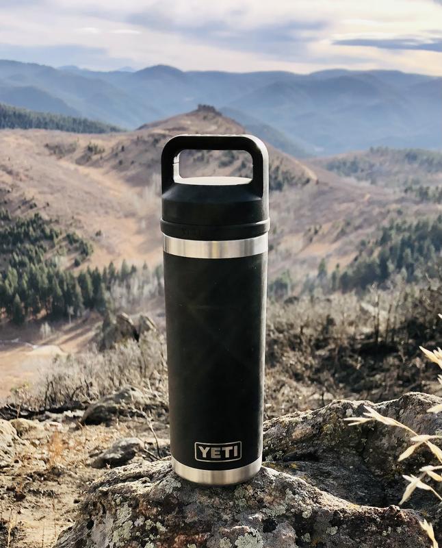 TRCC YETI 18oz RAMBLER BOTTLE WITH CHUG CAP - Three Rivers Coffee Company