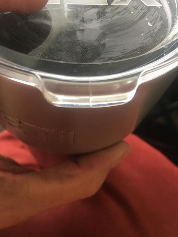 Photo submitted with review of product