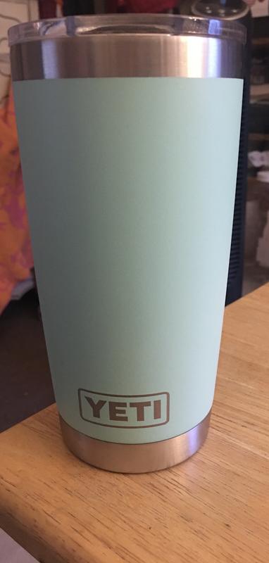 Vols, Tennessee Yeti 30oz Black Powder Coated Rambler