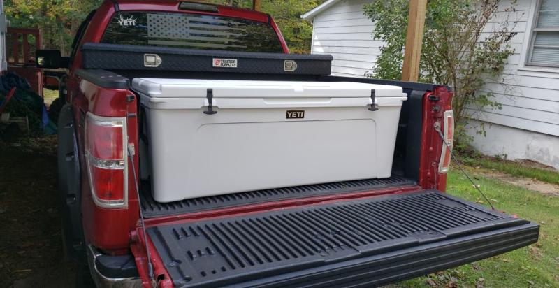 cooler for truck bed