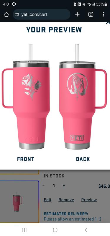 Photo submitted with review of product